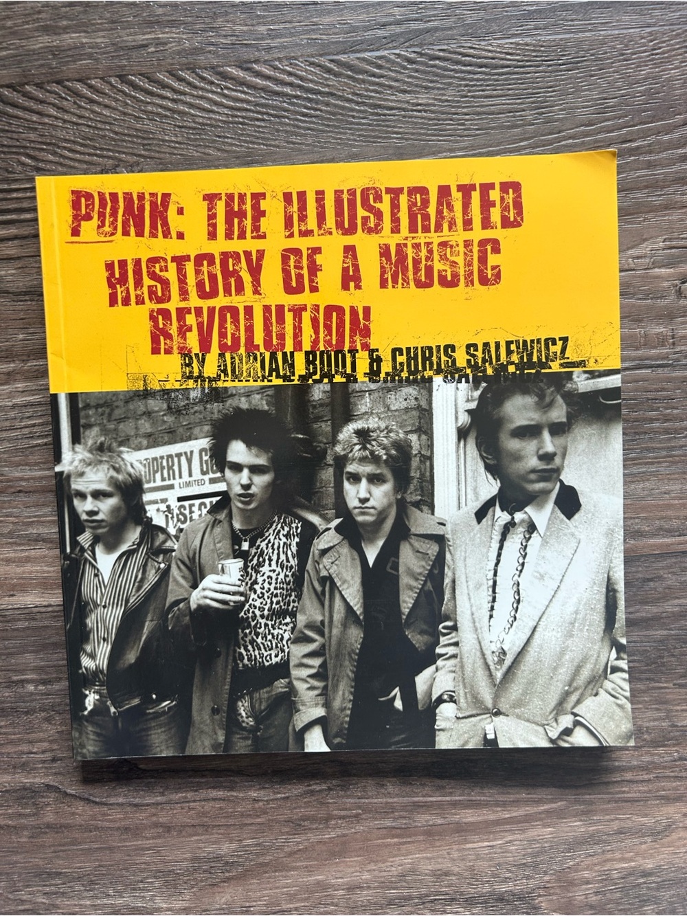 Punk: The Illustrated History of a Music Revolution - Yellow & Black Cover